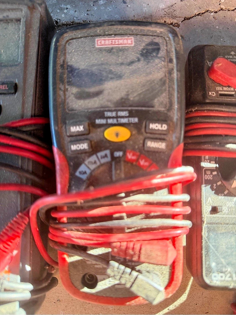 Craftsman True RMS Mini Multimeter Black & Red